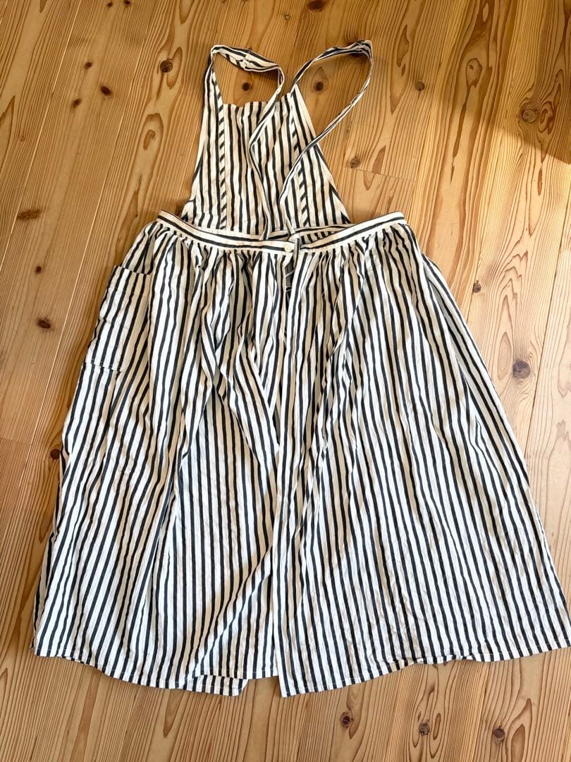 kurasukoto おめかしエプロン くらすこと ストライプ