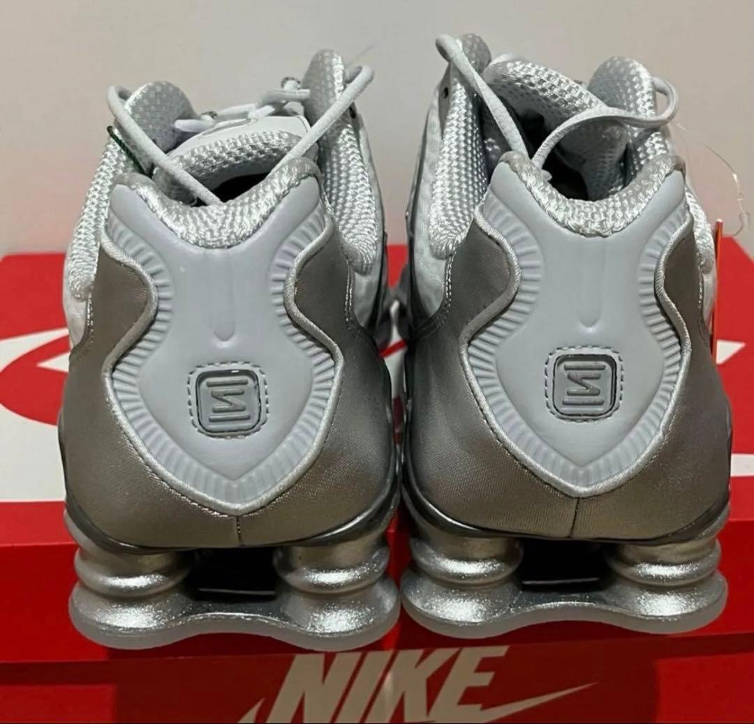 靴 Nike W Shox TL Platinum llic Silver