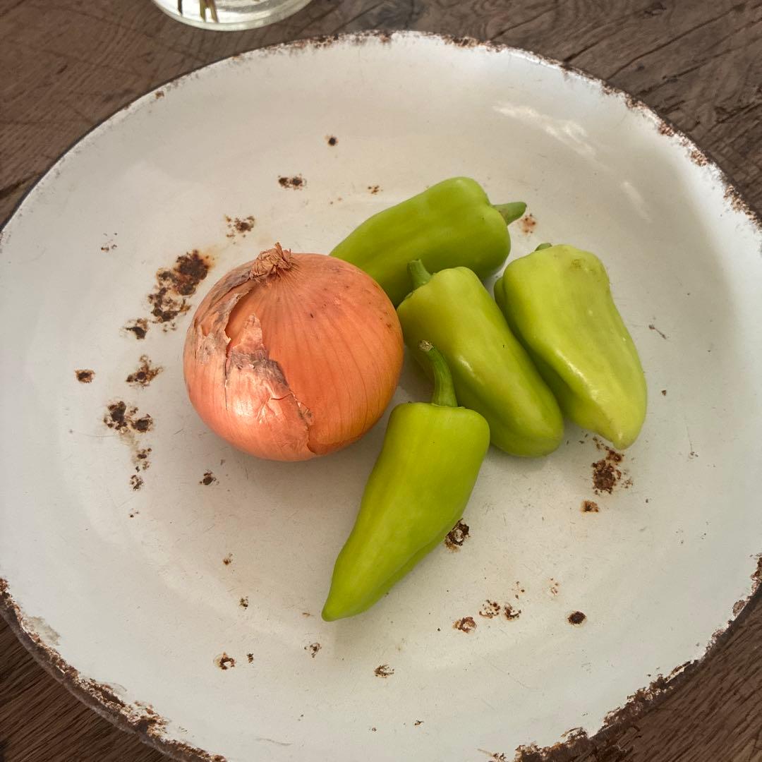 ヴィンテージ ホーロー皿