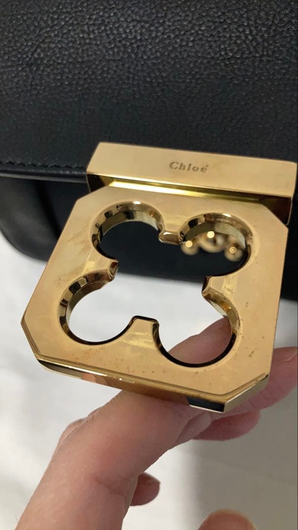 Chloe エルシー　チェーンハンドバッグ