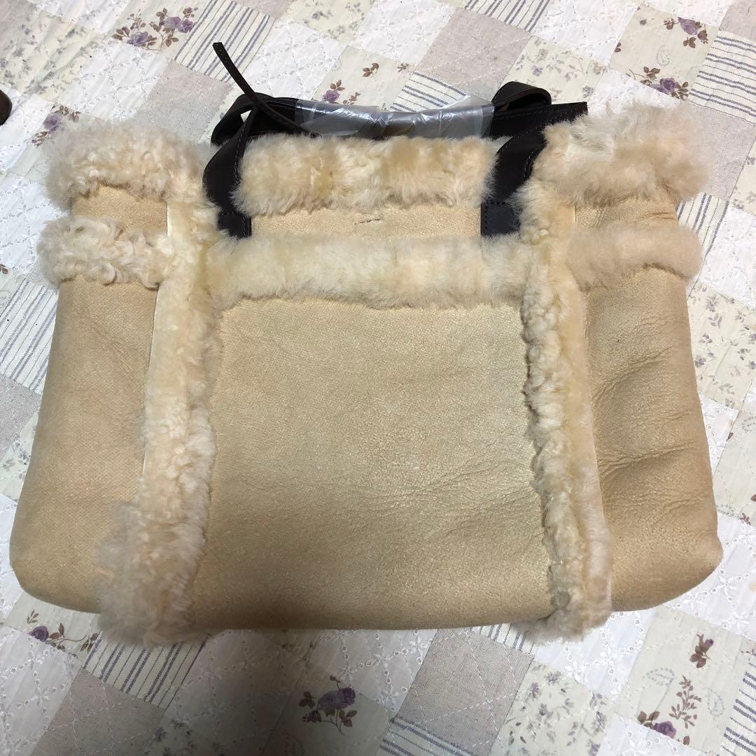 UGG シープスキン トートバッグ