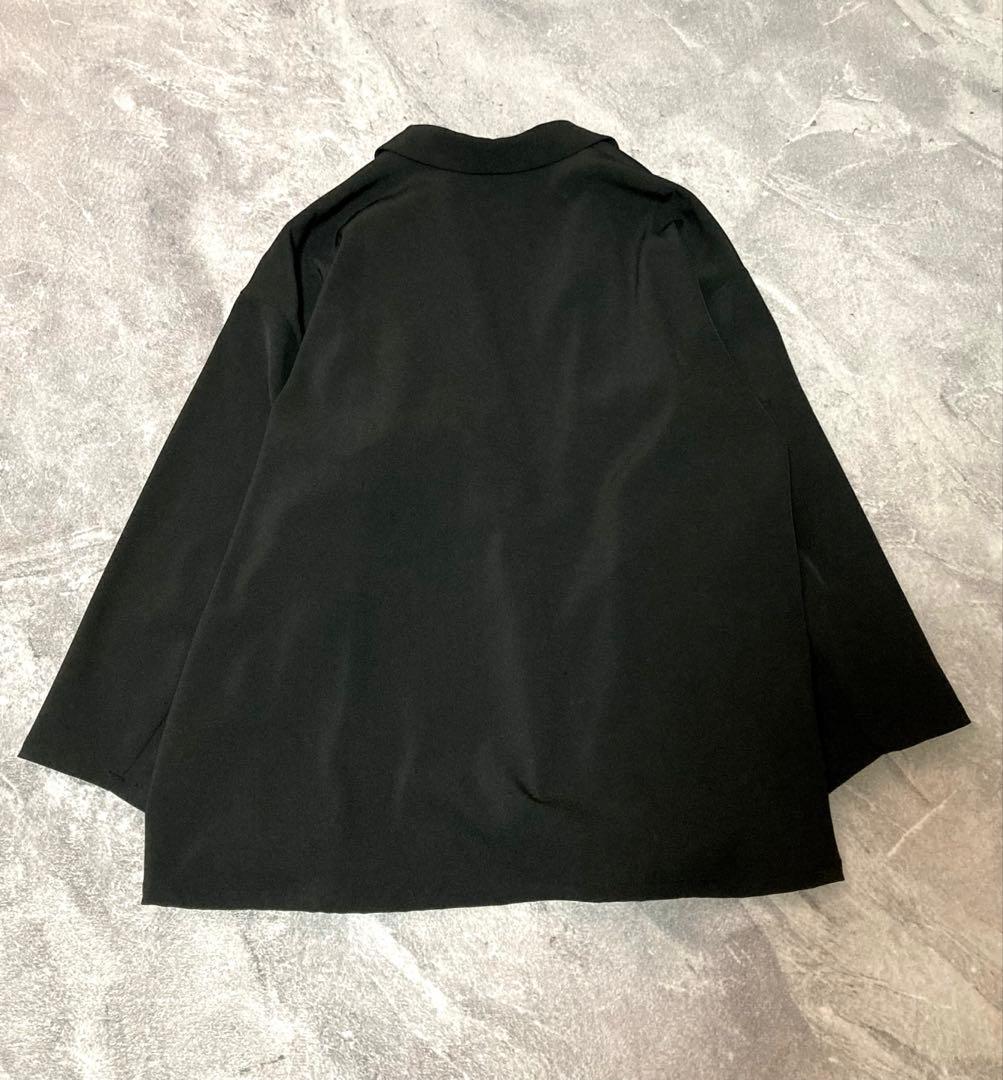 美品　mizuiro ind ミズイロインド　テーラードシャツ ジャケット F