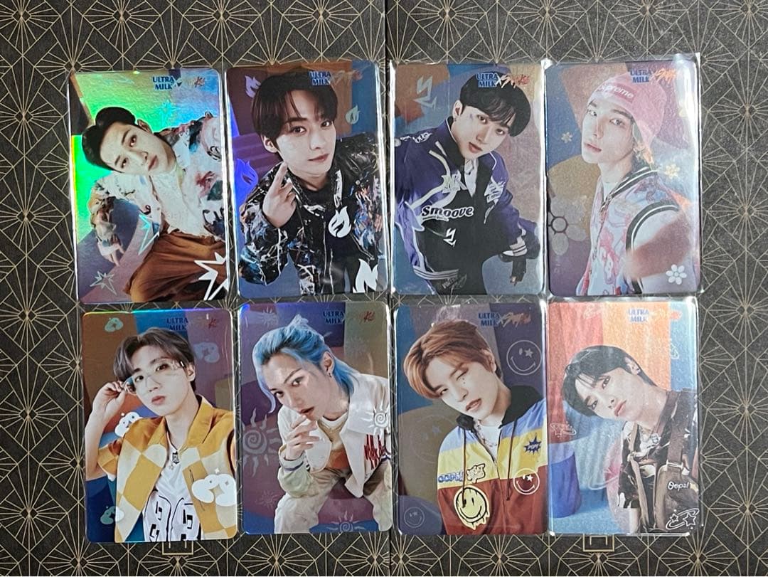 straykids ウルトラミルク トレカ ホロ 全員セット