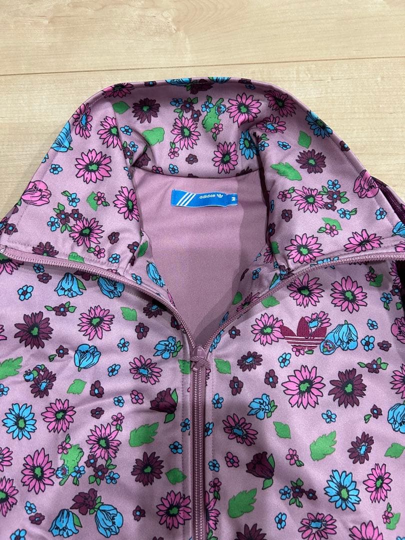 【新品未使用】adidas フラワージャージMサイズ永野芽郁トラックジャケット