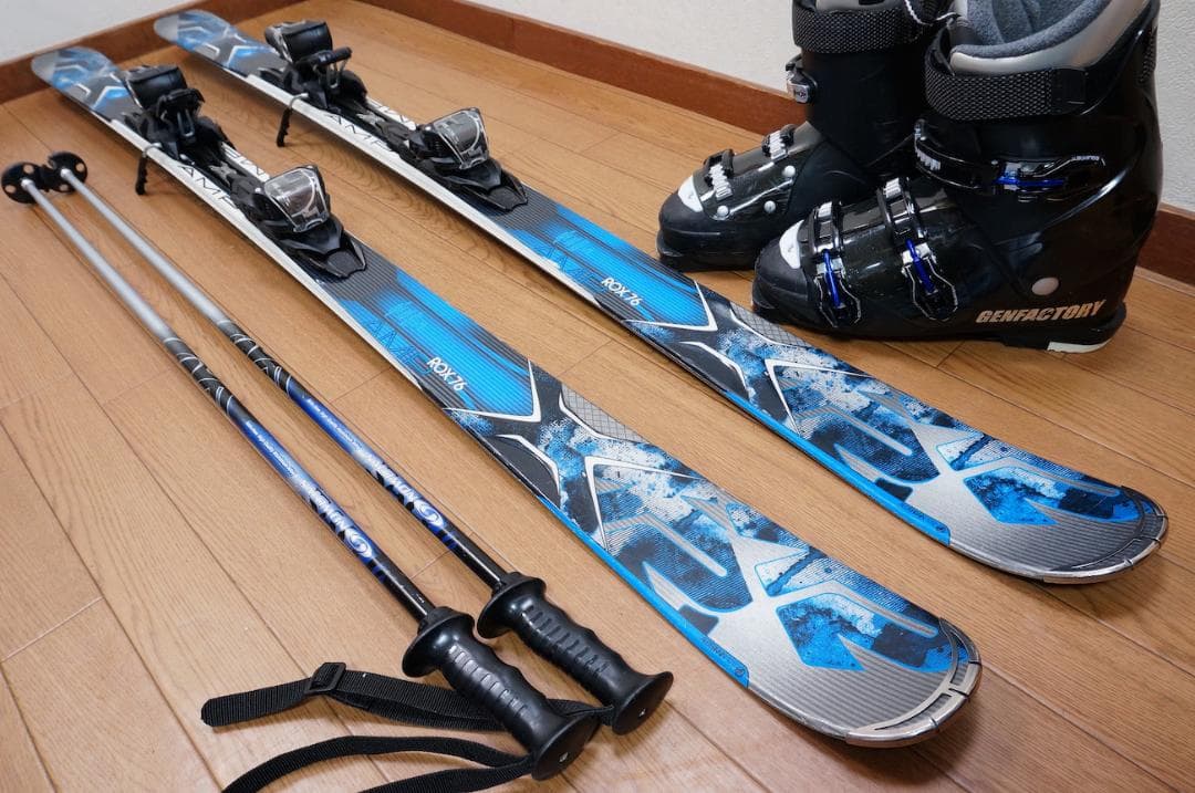 メンテ済 160cm 靴27～27.5cm K2 カービングスキーセット