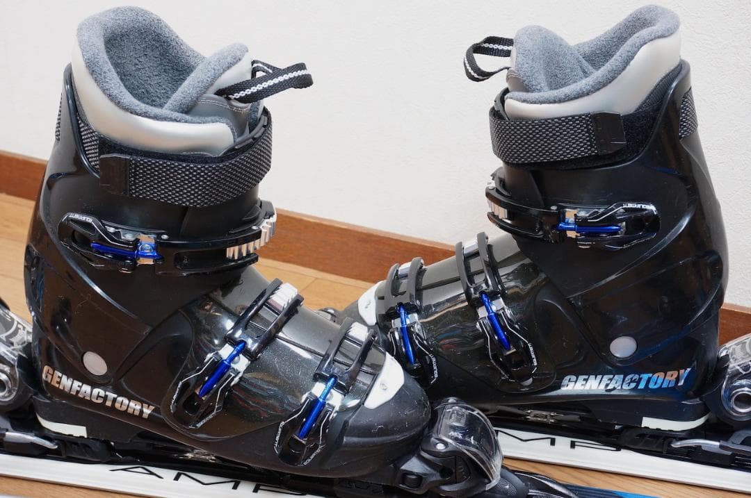 メンテ済 160cm 靴27～27.5cm K2 カービングスキーセット