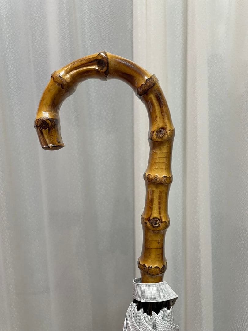 サンバリア100 長傘 Lサイズ moku アイボリー 竹手元