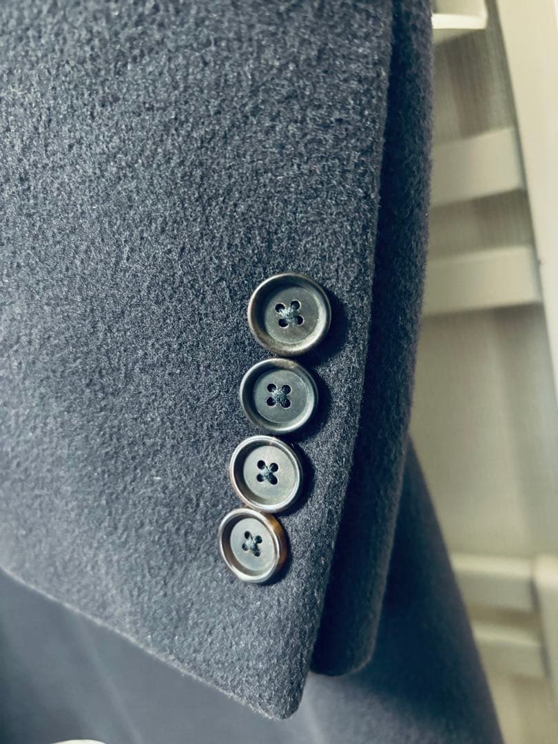 【定番】ラルディーニLARDINIチェスターコート　スポルベリーノサイズ46