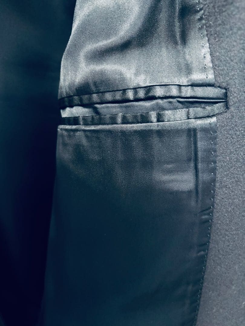 【定番】ラルディーニLARDINIチェスターコート　スポルベリーノサイズ46