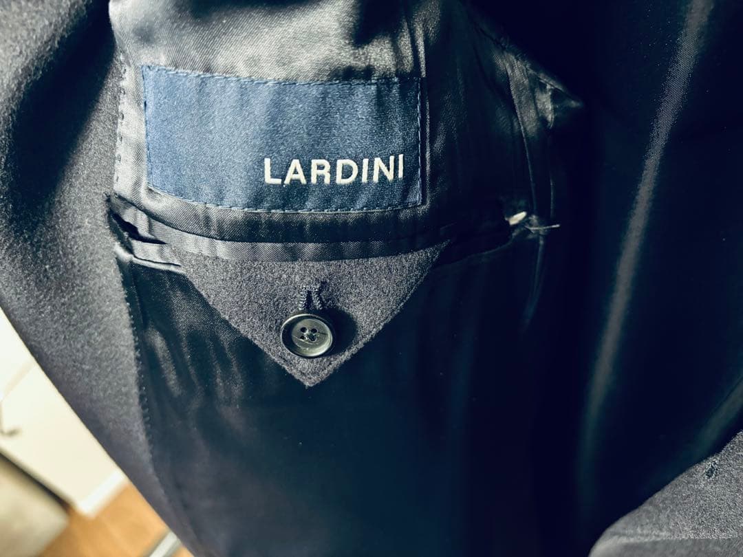 【定番】ラルディーニLARDINIチェスターコート　スポルベリーノサイズ46