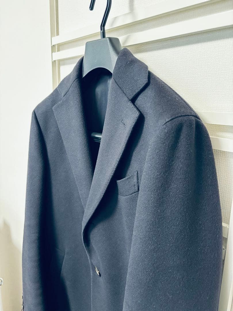 【定番】ラルディーニLARDINIチェスターコート　スポルベリーノサイズ46