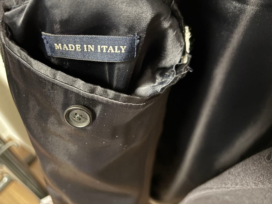 【定番】ラルディーニLARDINIチェスターコート　スポルベリーノサイズ46