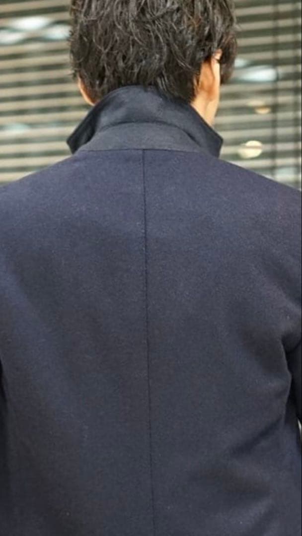 【定番】ラルディーニLARDINIチェスターコート　スポルベリーノサイズ46