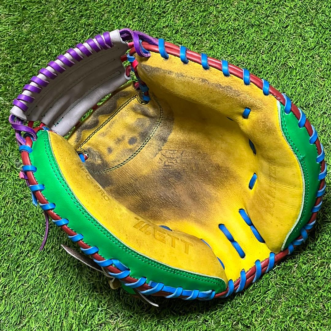 ZETT 硬式用キャッチャーミット　カスタム品