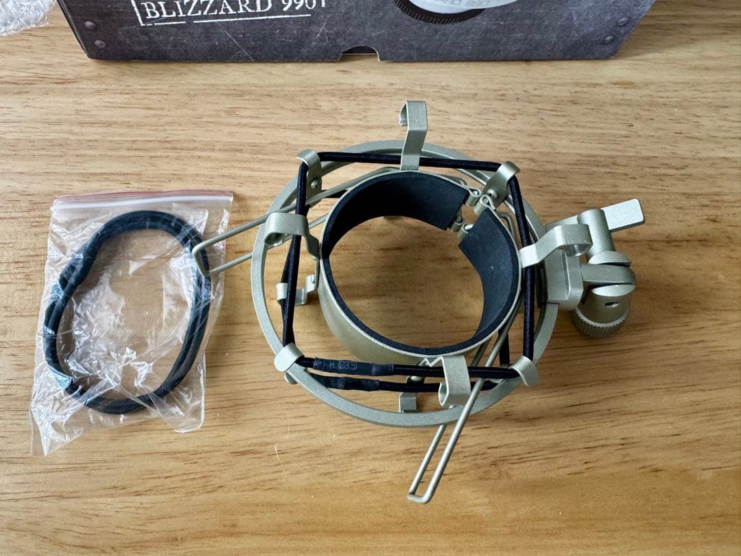 MXL990 Blizzardコンデンサマイク +専用ショックマウント＋おまけ付