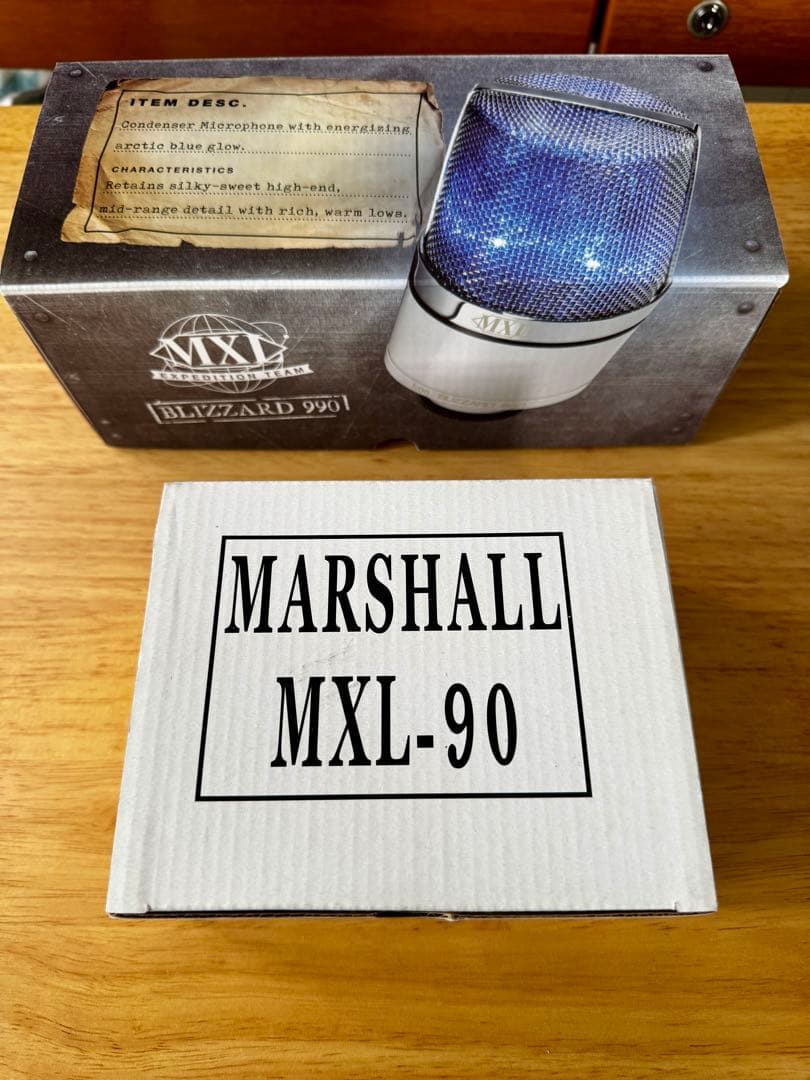 MXL990 Blizzardコンデンサマイク +専用ショックマウント＋おまけ付