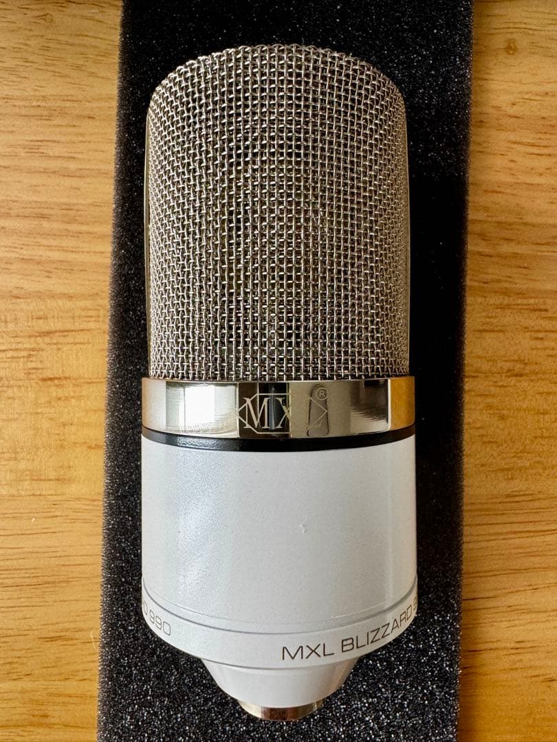 MXL990 Blizzardコンデンサマイク +専用ショックマウント＋おまけ付
