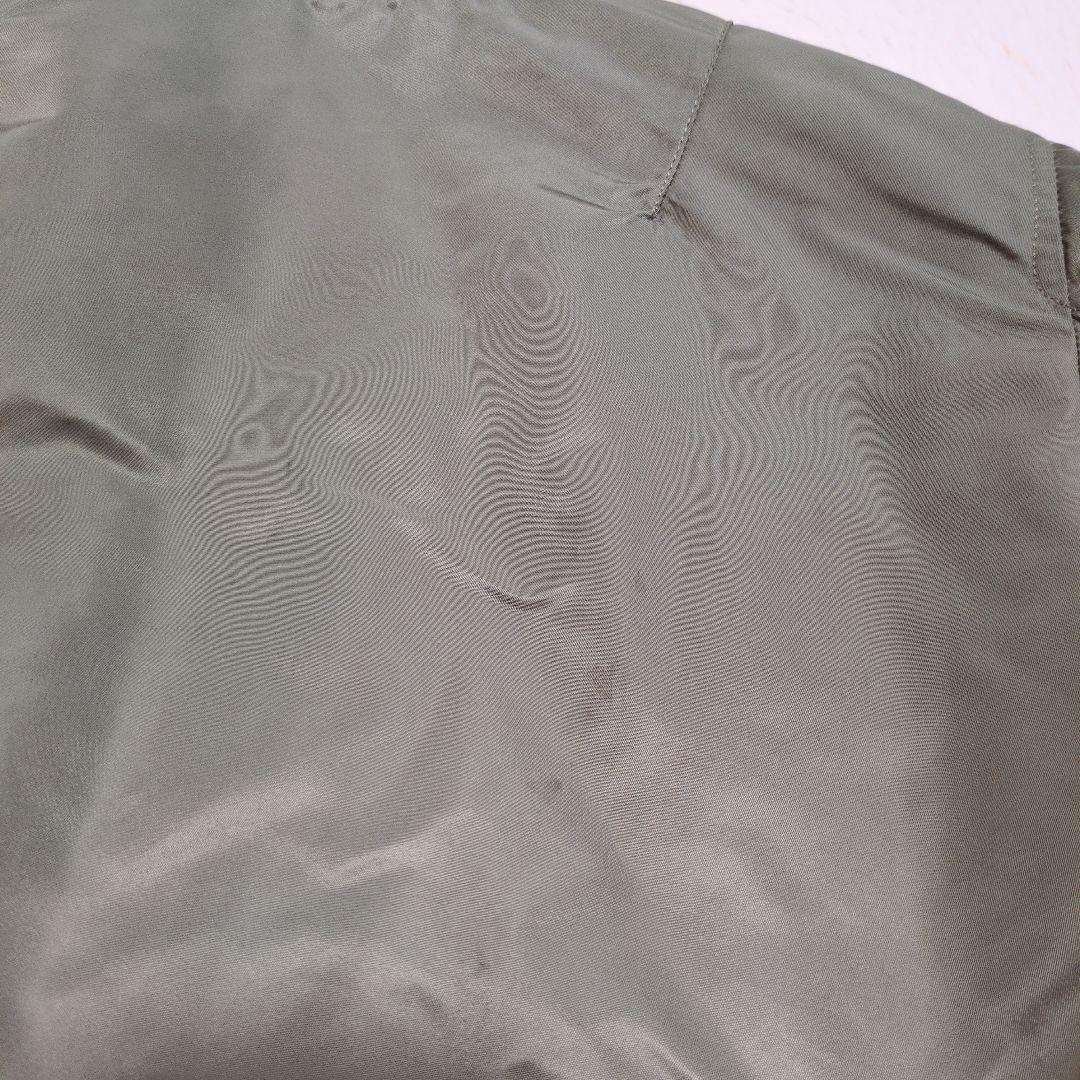 アルファインダストリーズ MA-1 フライトジャケット カーキ リバーシブル M