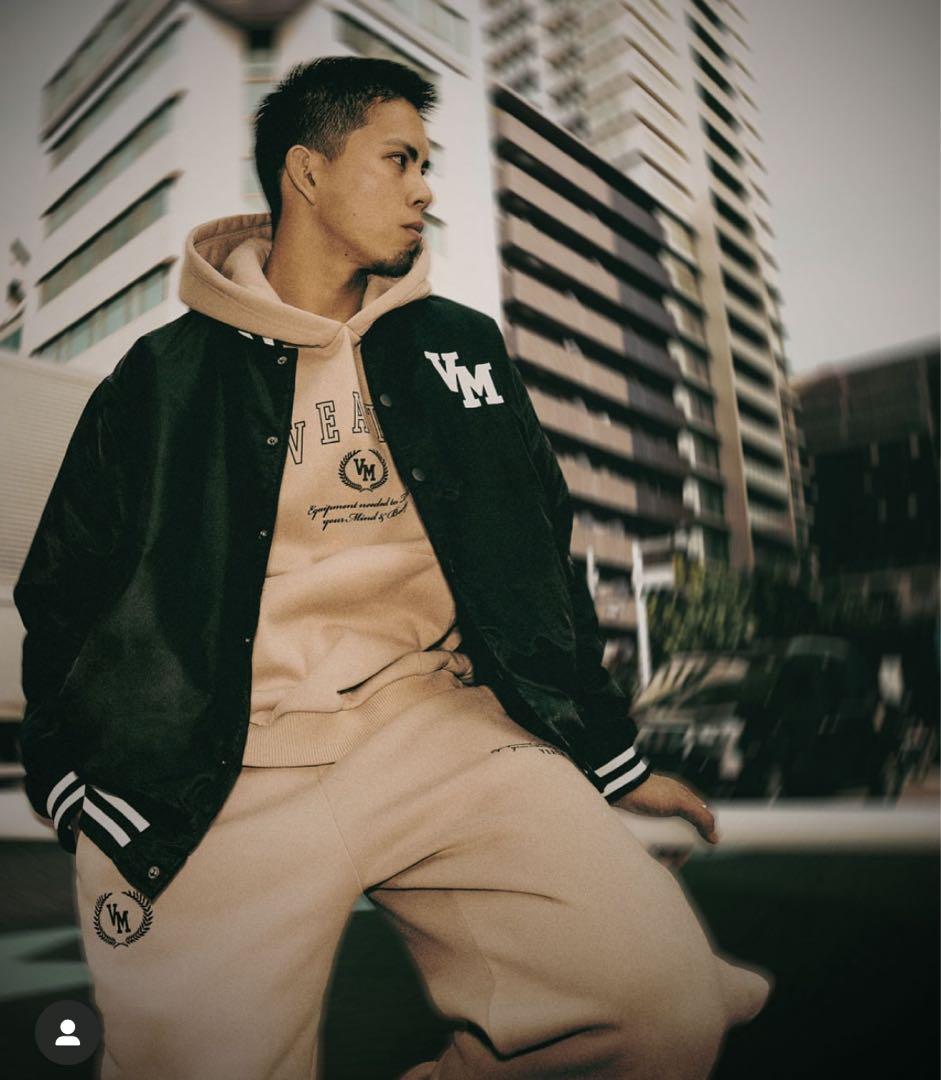 メンズ　スタジアムジャンパー　ブルゾン　中綿　VEATM ヴィートム　アウター