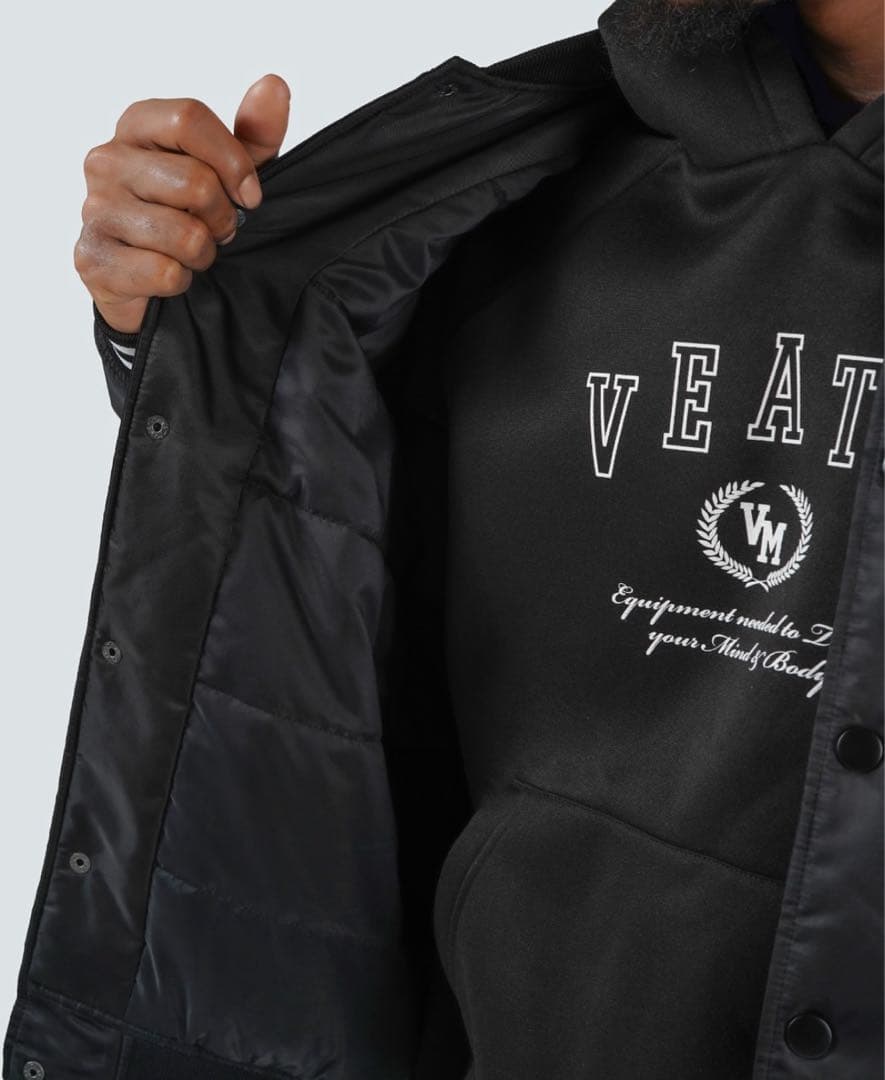 メンズ　スタジアムジャンパー　ブルゾン　中綿　VEATM ヴィートム　アウター