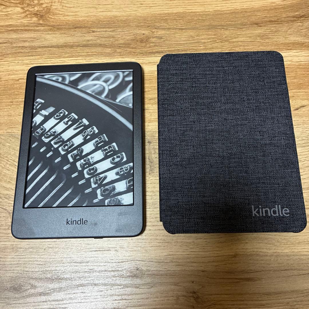Kindle 電子書籍リーダー本体 6インチ カバー付き