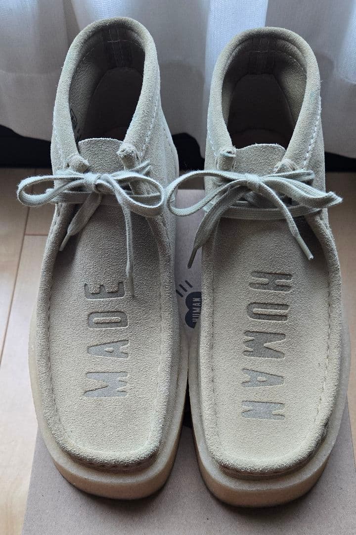 靴 Human made Clarks Original Wallabee