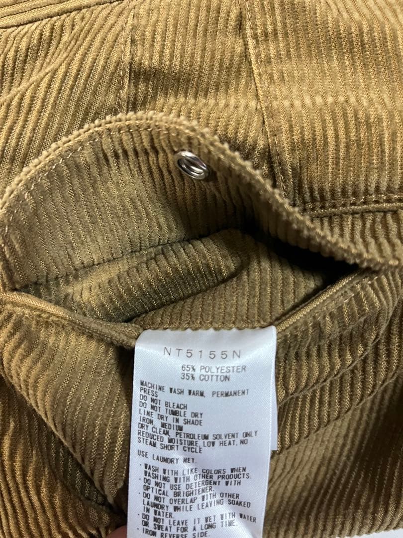 ノースフェイスパープルレーベル コーデュロイワイドテーパード パンツ　32