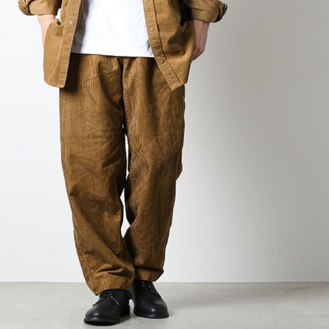 ノースフェイスパープルレーベル コーデュロイワイドテーパード パンツ　32