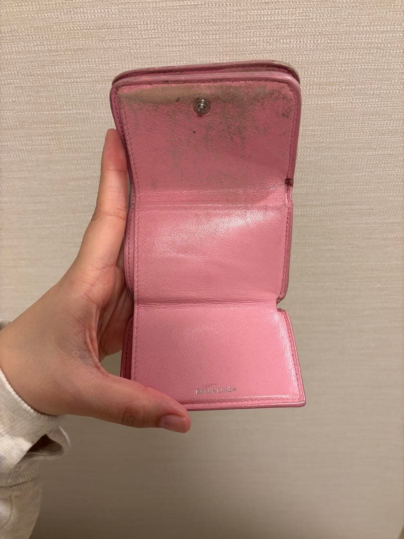 BALENCIAGA HelloKittyピンク 財布