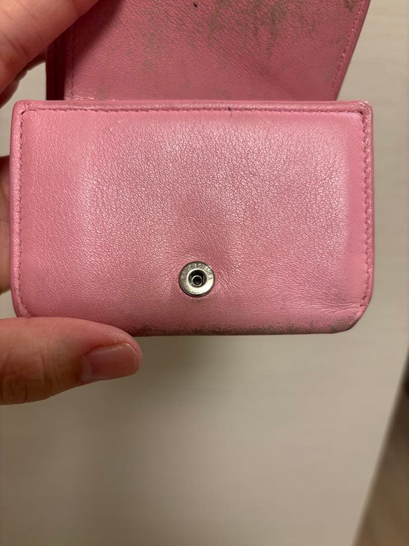 BALENCIAGA HelloKittyピンク 財布