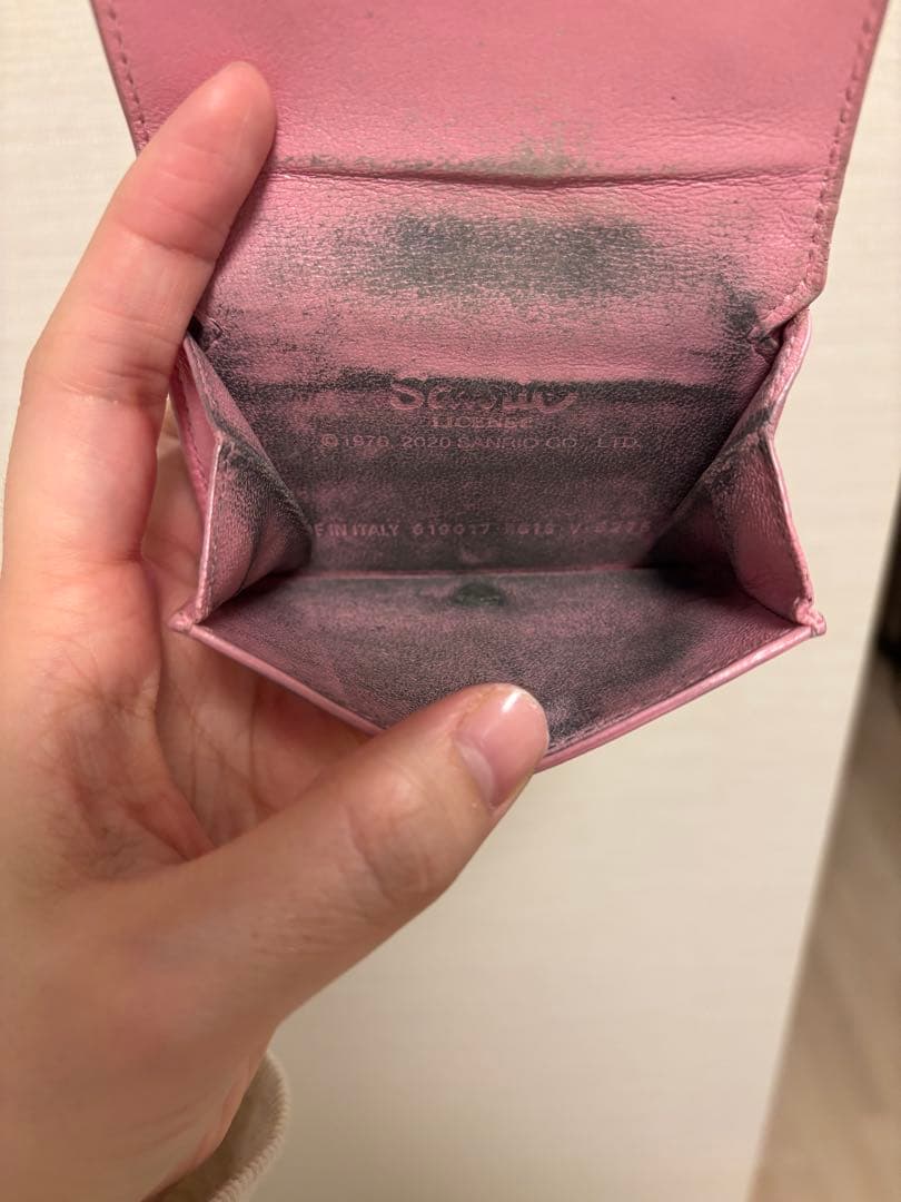 BALENCIAGA HelloKittyピンク 財布