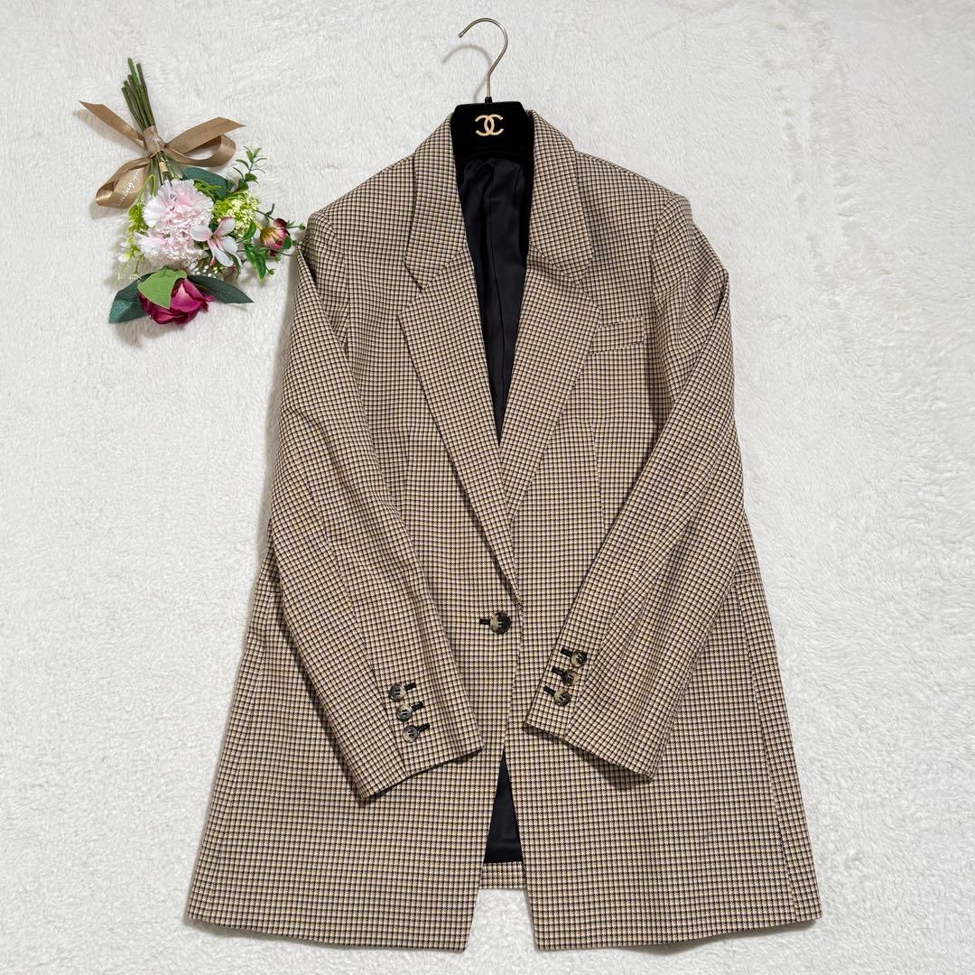 未使用級✨　セオリーリュクス　テーラードジャケット　ウール混　42　24AW