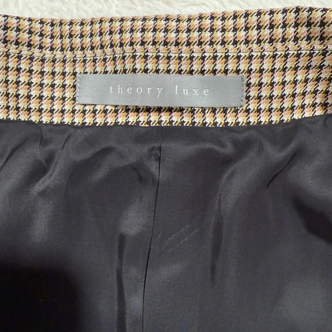 未使用級✨　セオリーリュクス　テーラードジャケット　ウール混　42　24AW