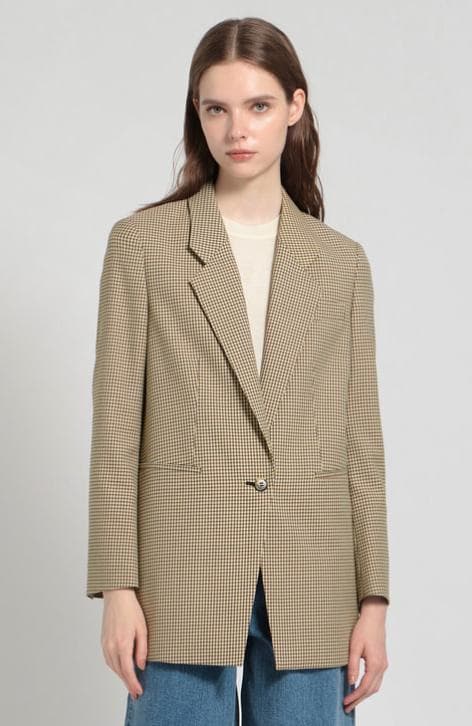 未使用級✨　セオリーリュクス　テーラードジャケット　ウール混　42　24AW