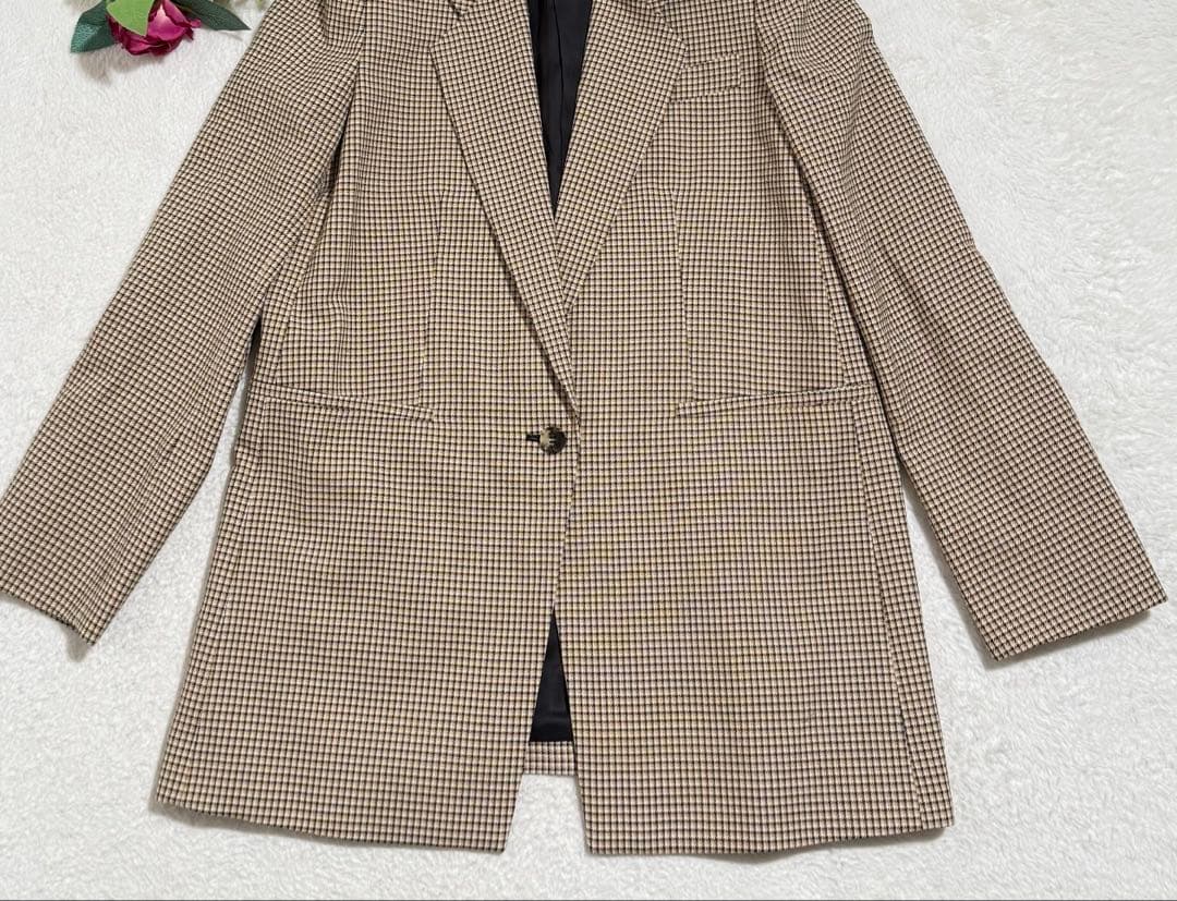 未使用級✨　セオリーリュクス　テーラードジャケット　ウール混　42　24AW