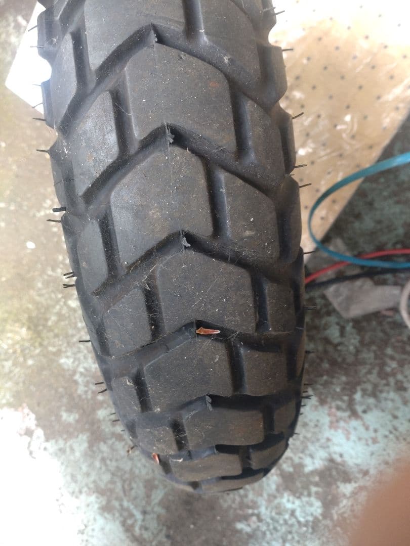 ホンダ　エイプ50　ホイール前後