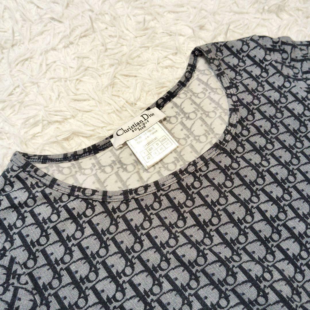【極美品】クリスチャンディオール☆トロッター　ガリアーノ期　総柄　Tシャツ