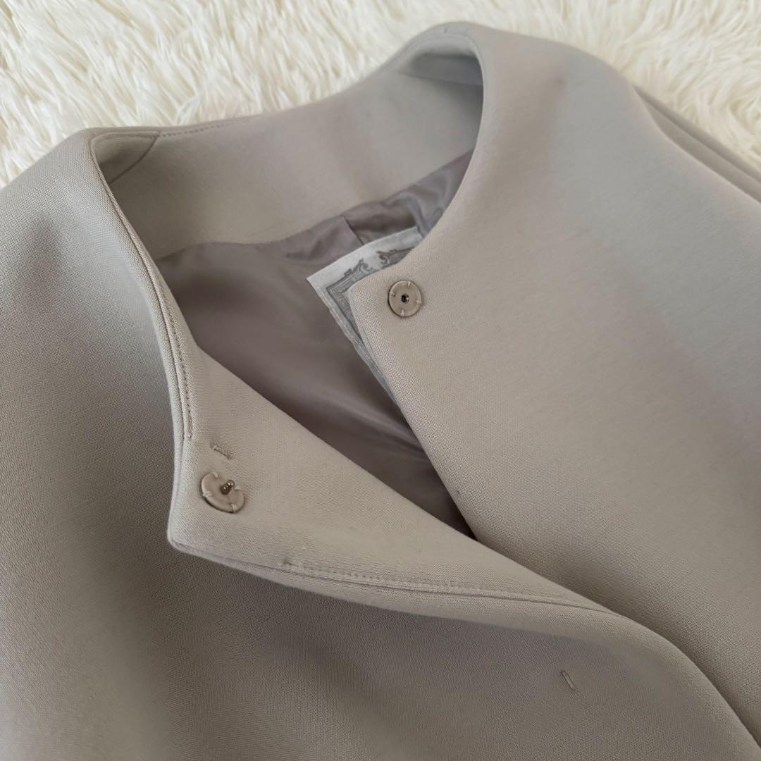 完売品✨極美品✨2024AWビアズリー ダンボールギャザーコート ロングコート