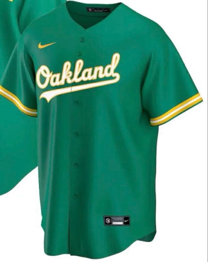 nike アスレチックス　ユニフォーム MLB 正規品　XXL