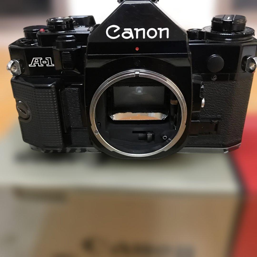 Canon A-1 フィルム一眼レフカメラ　モータードライブMA 箱付き