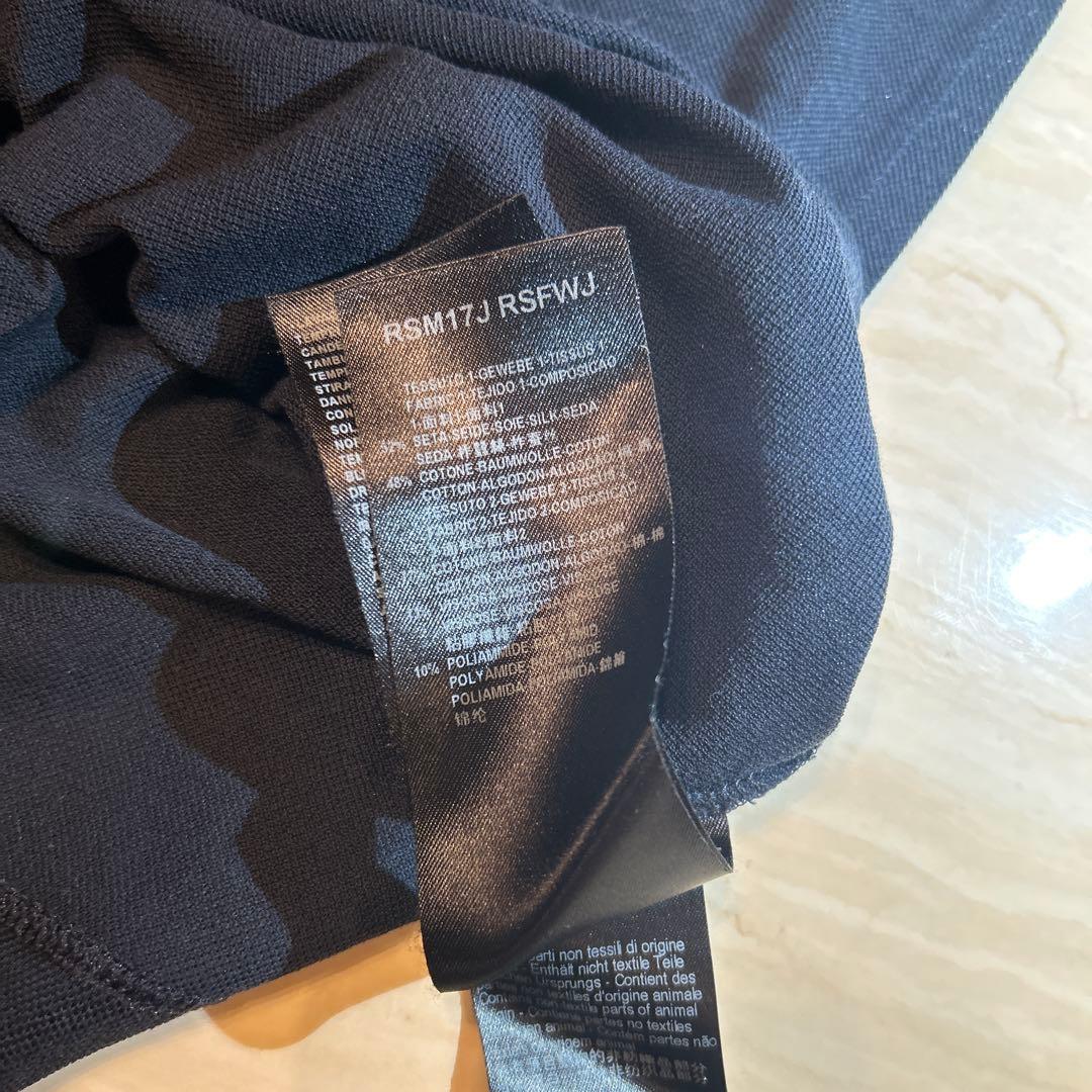 Giorgio Armani ボタン付きポロシャツ 46 ネイビー