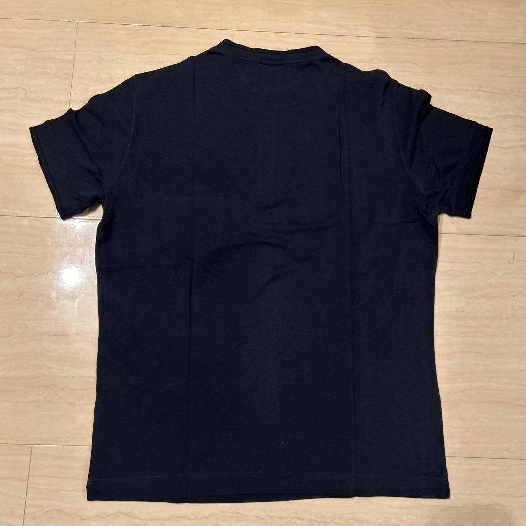 Giorgio Armani ボタン付きポロシャツ 46 ネイビー