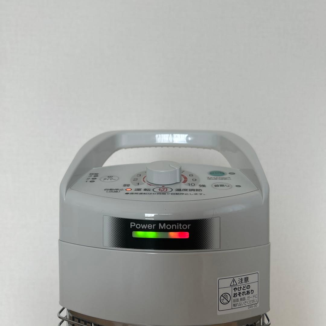 コロナのコアヒートスリム2021年製遠赤外線ストーブ　軽量で持ち運びに便利です