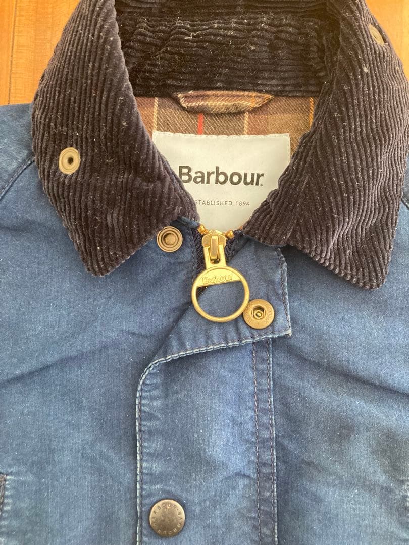 デニムアンドダンガリー×バブアー　ビデイル　インディゴ