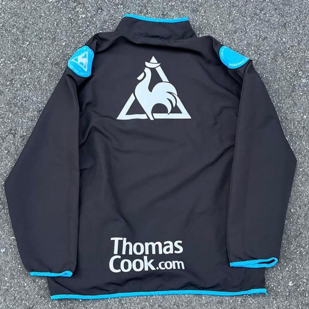 【ヴィンテージ】マンチェスターシティ　ハーフジップ　ジャケット　ルコック