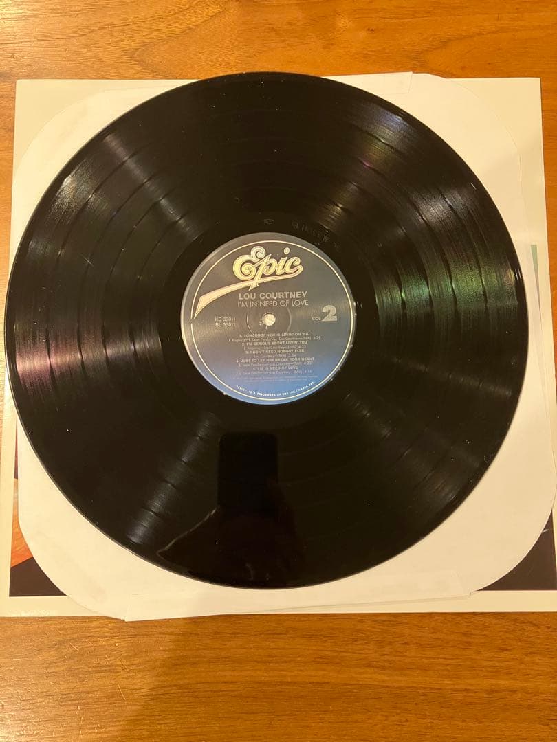 Lou Courtney 「I'm In Need Of Love」LP