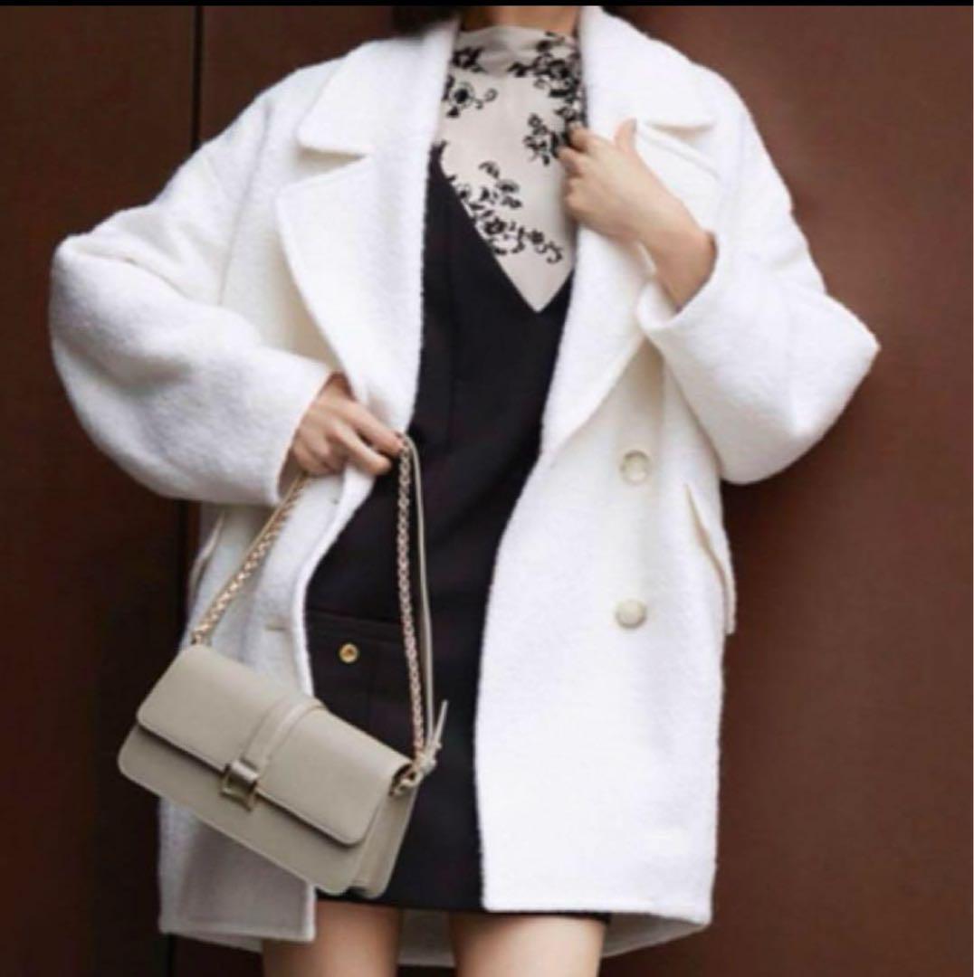 スナイデル　ウールコクーンダブルコート