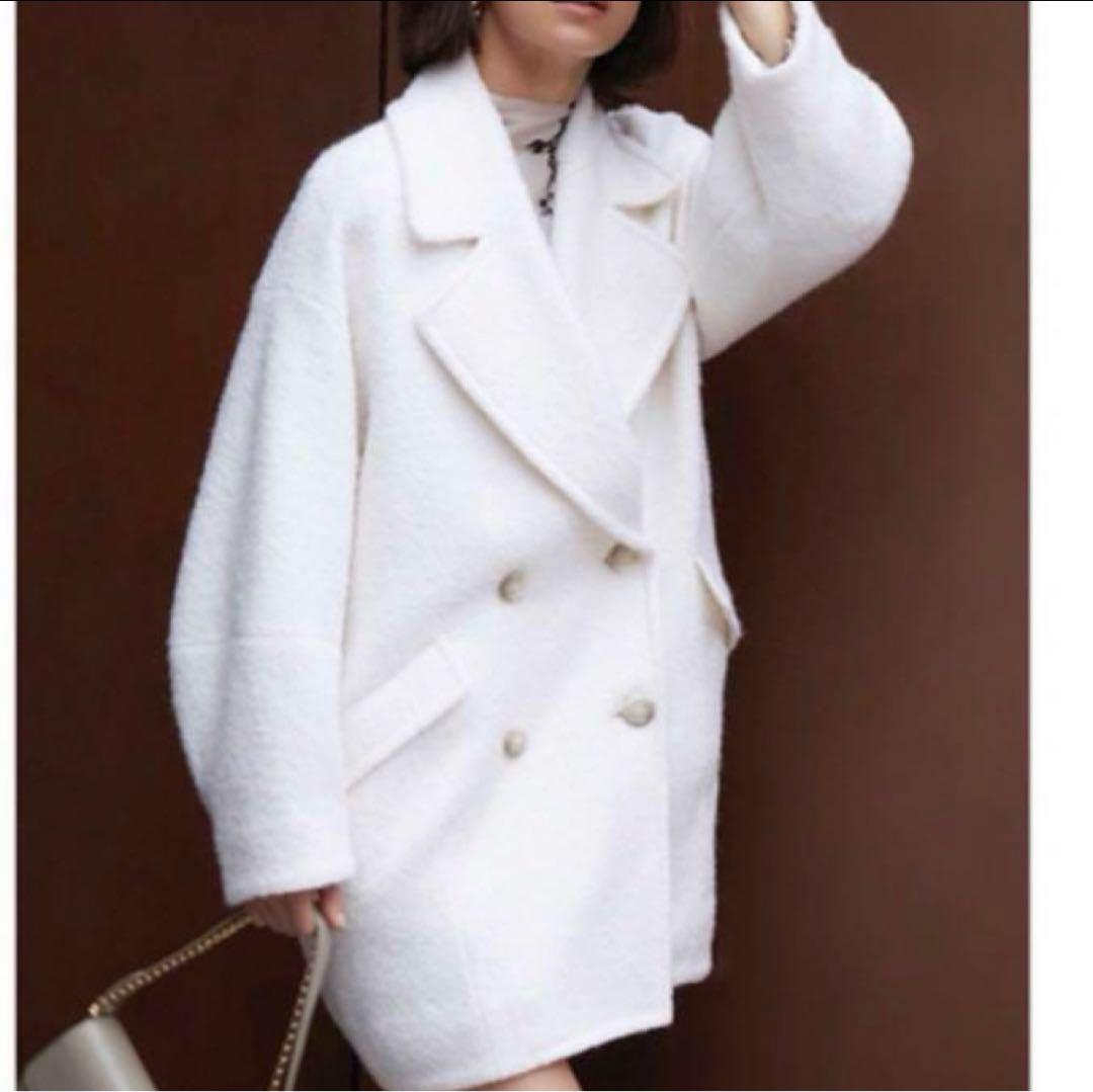 スナイデル　ウールコクーンダブルコート