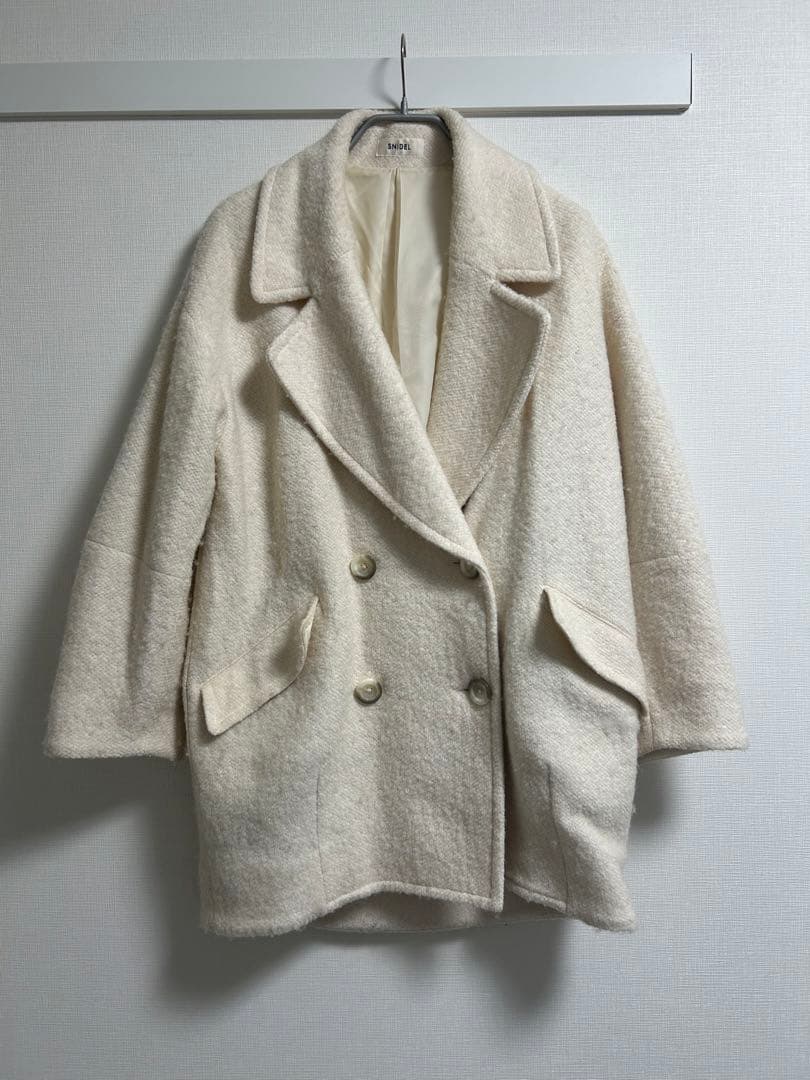 スナイデル　ウールコクーンダブルコート