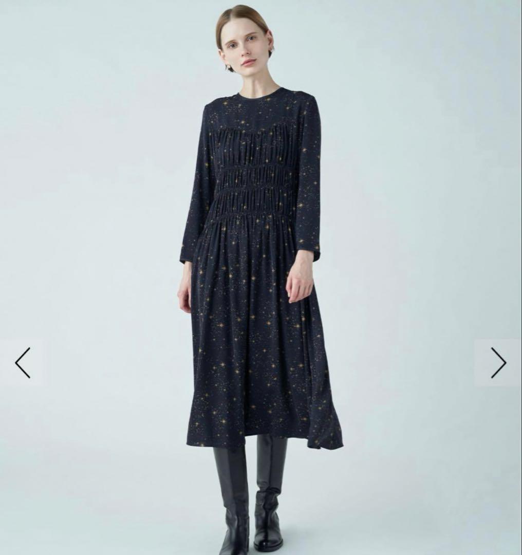 t*t様 未使用　最安値　トゥモローランド　ドレス ルミナスプリント ワンピース